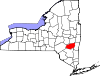 State map highlighting Greene County