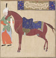Safavid Dynasty, Horse and Groom, by Haydar Ali, early 16th century.jpg