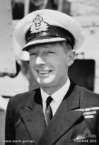 Half-length portrait of a middle-aged man in a naval officer's uniform