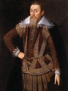 Three-quarter length portrait of an elderly gentleman