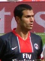 Pauleta at the 2007 Emirates Cup