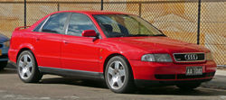 1995–1999 Audi A4 (B5) quattro sedan (Australia)