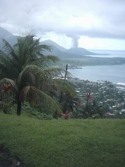 Rabaul Harbor And Tavurur From Volcano Observatory.jpeg