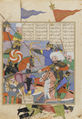 Iran, Battle Between Kay Khusraw and Afrasiyab, by Salik b. Sa'id, 1493-1494 AD.jpg